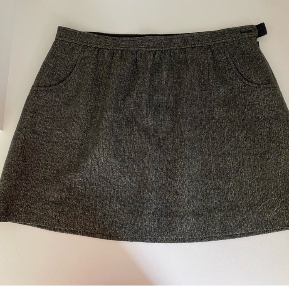 J. Crew dark gray skirt